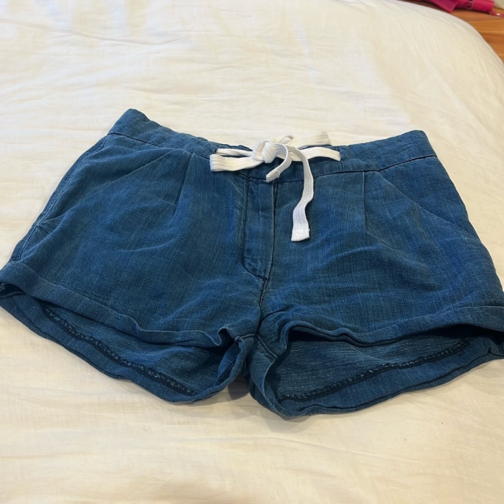 Linen shorts
